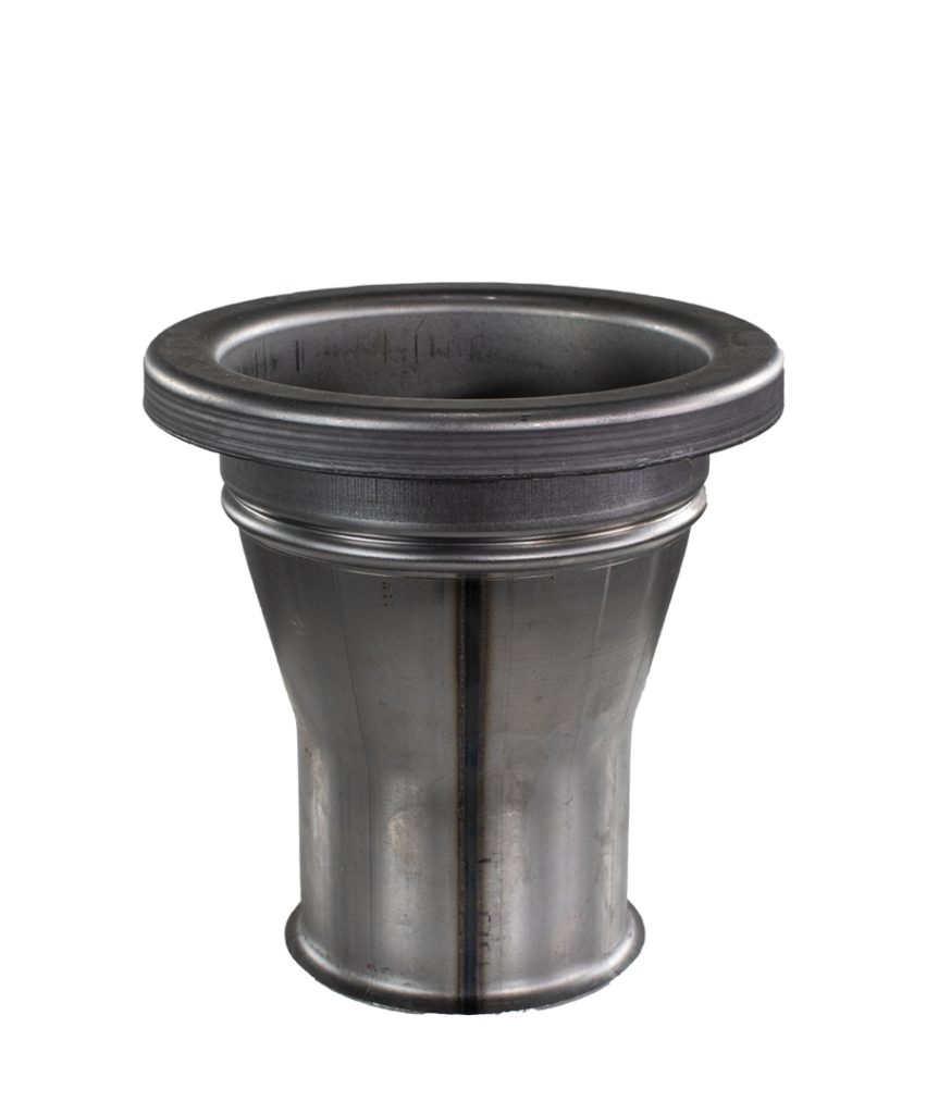 Internal venturi for filter cages