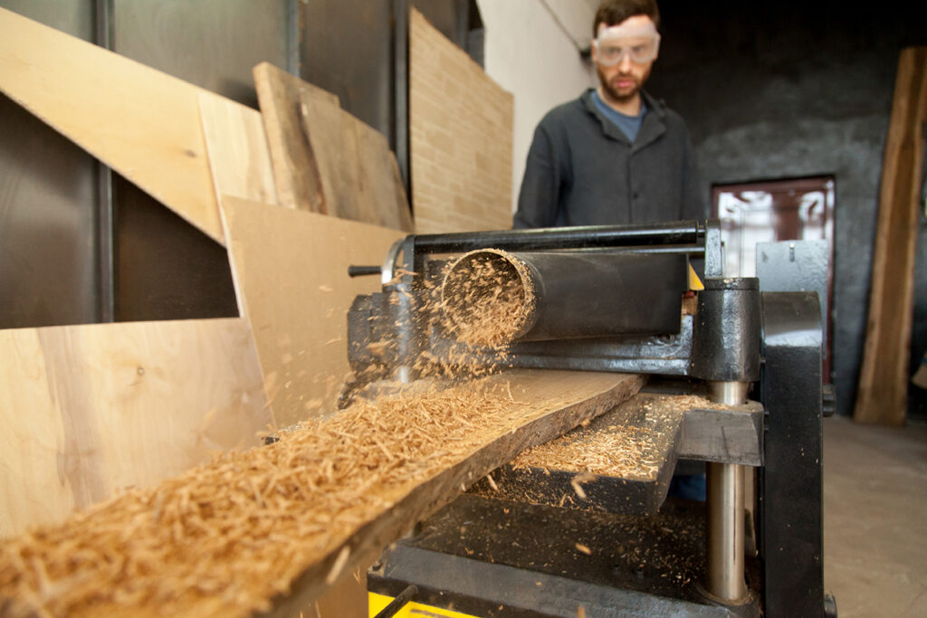 gabbie porta maniche per l'industria del legno