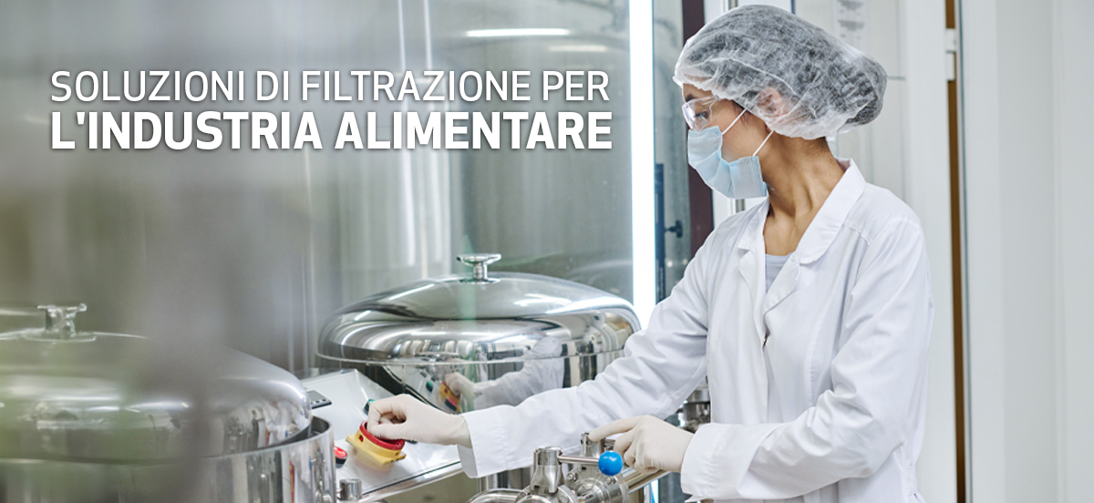 soluzioni di filtrazione per l'industria alimentare