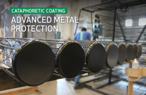 Advanced metal protection with cataphoretic coating